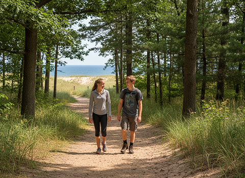 Holland State Park Trail